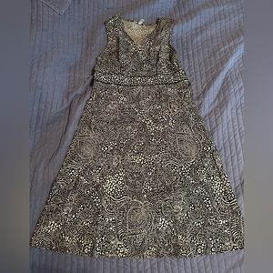 Croft & Barrow Black and White Dress